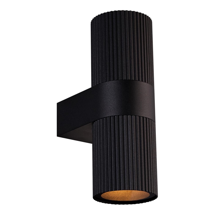 Nordlux - Екстериорен аплик KYKLOP 2xGU10/25W/230V IP54 черен