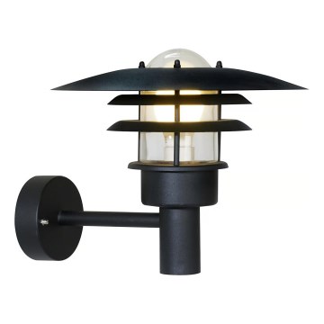 Nordlux - Екстериорен аплик LONSTRUP 1xE27/60W/230V IP44 черен