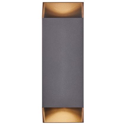 Nordlux - Екстериорен аплик NICO 2xGU10/25W/230V IP54 антрацит