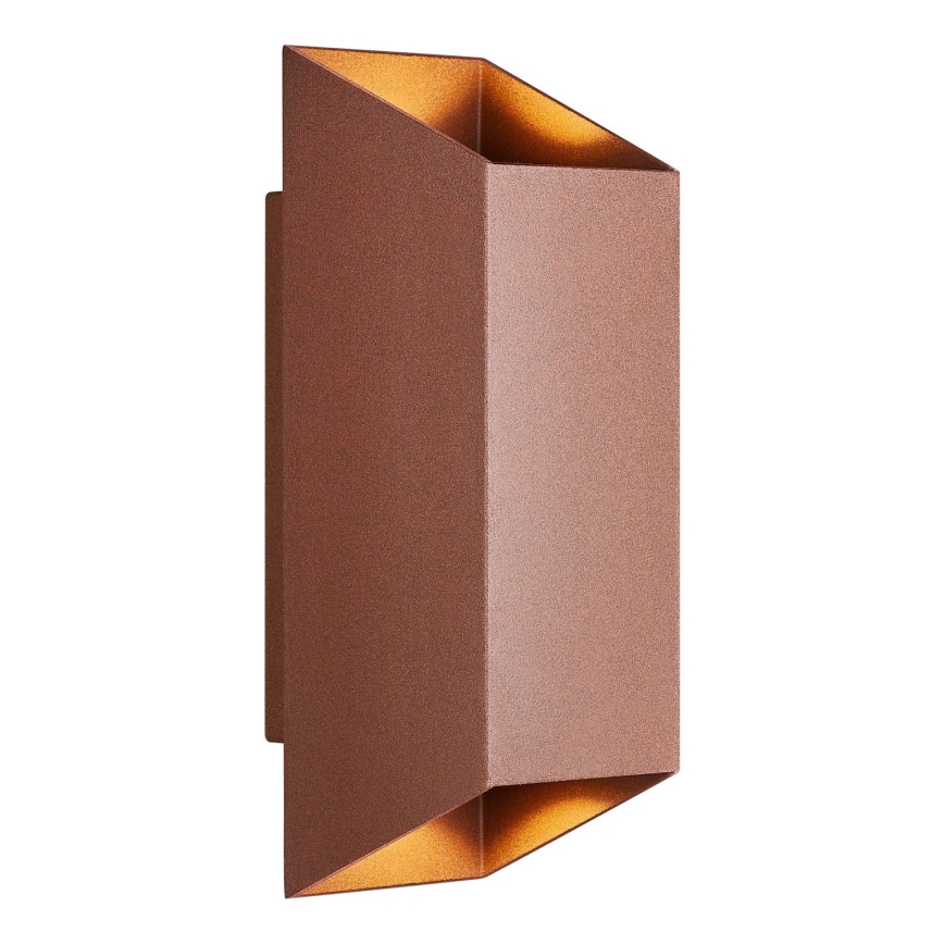 Nordlux - Екстериорен аплик NICO 2xGU10/25W/230V IP54 кафяв