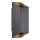 Nordlux - Екстериорен аплик NICO 2xGU10/35W/230V IP54 черен