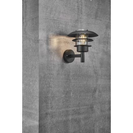 Nordlux - Екстериорен аплик NOIR 1xE27/60W/230V IP44