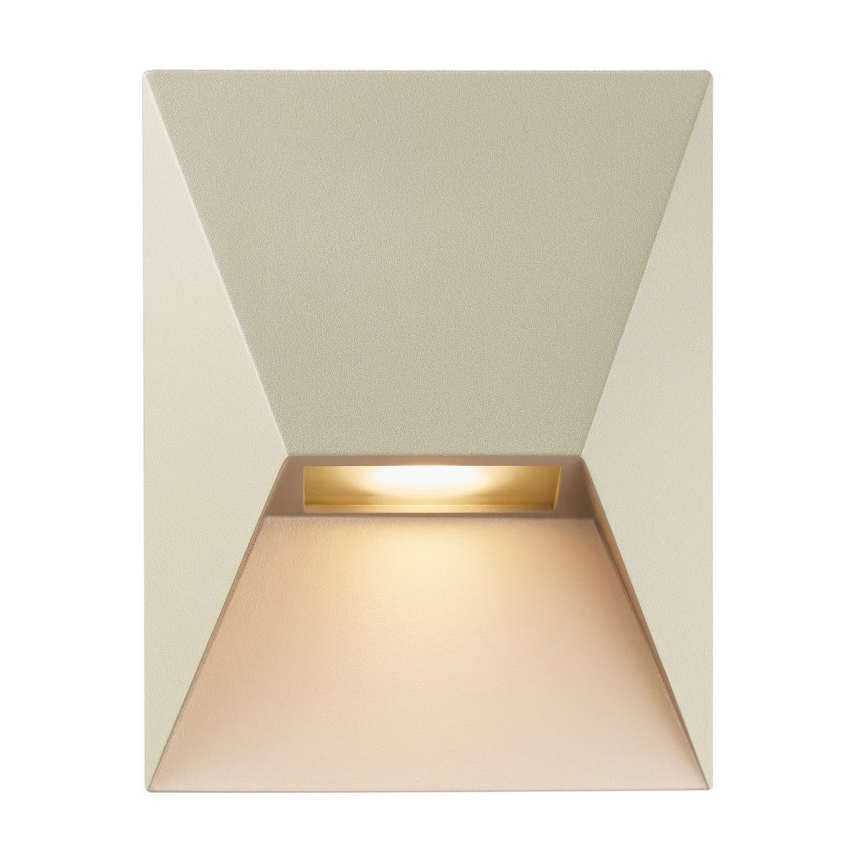 Nordlux - Екстериорен аплик PONTIO 1xGU10/25W/230V кремав
