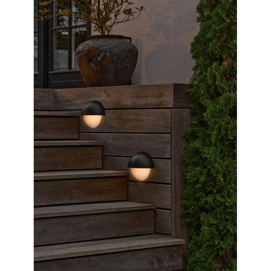 Nordlux - Екстериорен аплик SCORPIUS 1xE14/15W/230V IP44 черен