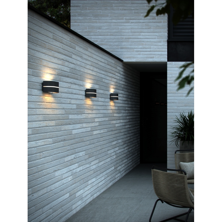 Nordlux - Екстериорен аплик SIBELIS 1xE27/10W/230V IP44 антрацит