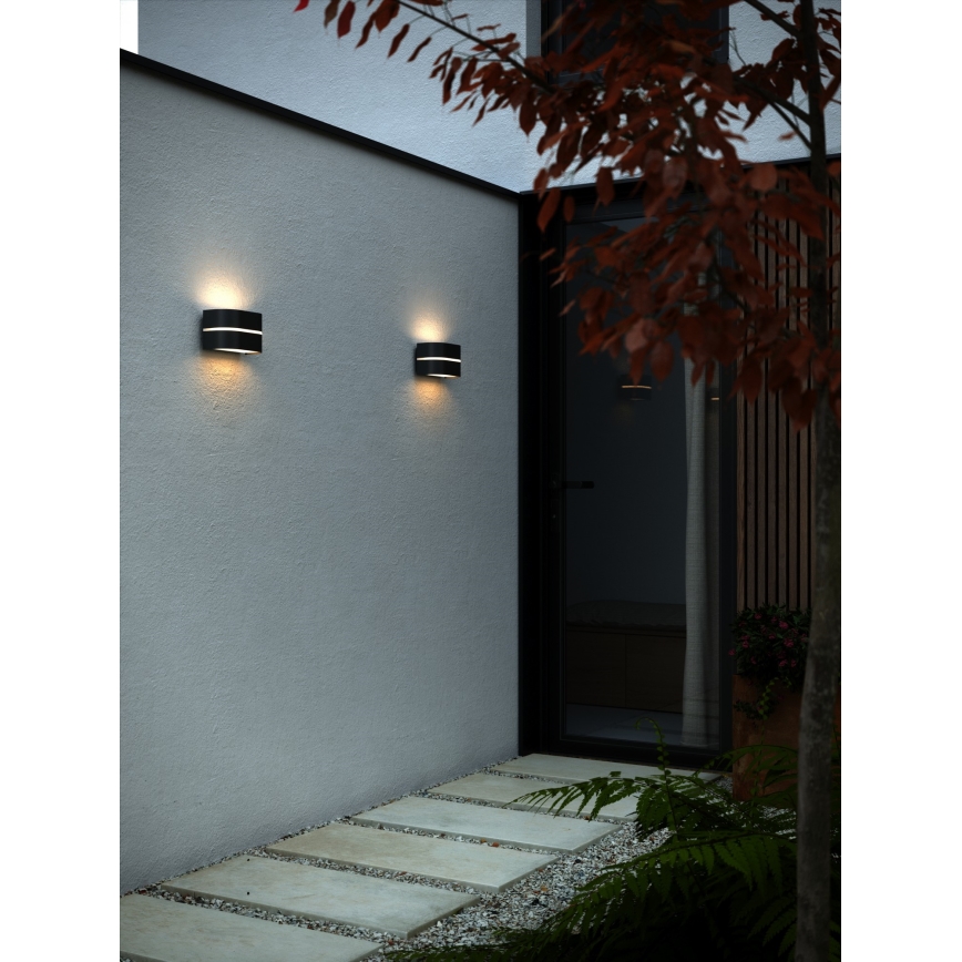 Nordlux - Екстериорен аплик SIBELIS 1xE27/10W/230V IP44 черен