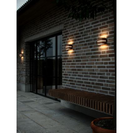 Nordlux - Екстериорен аплик SIBELIS 1xE27/10W/230V IP44 кафяв