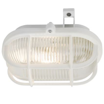 Nordlux - Екстериорен аплик SKOTLAMPE 1xE27/60W/230V IP44 бял