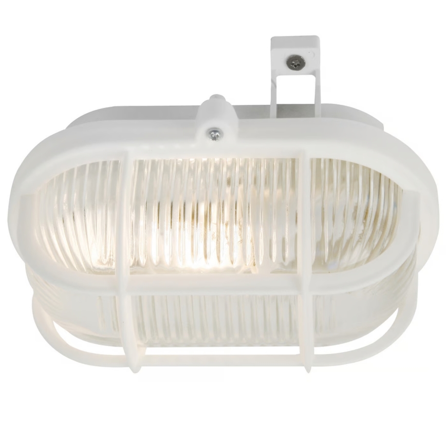Nordlux - Екстериорен аплик SKOTLAMPE 1xE27/60W/230V IP44 бял