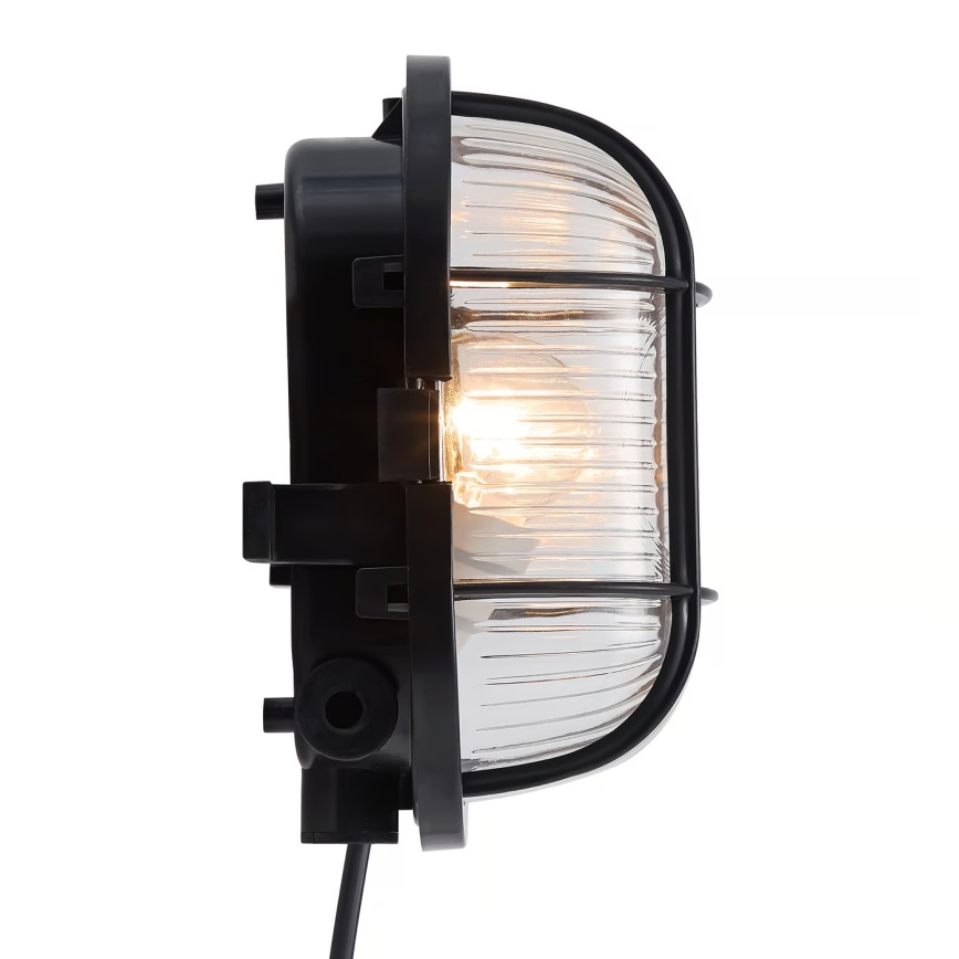 Nordlux - Екстериорен аплик SKOTLAMPE 1xE27/60W/230V IP44 черен