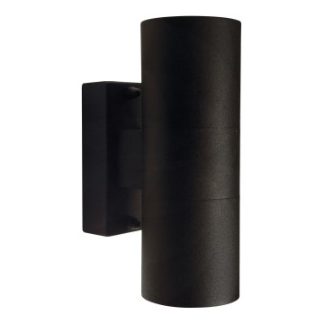 Nordlux - Екстериорен аплик TIN 2xGU10/35W/230V IP54 черен