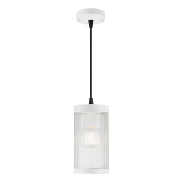 Nordlux - Екстериорен пендел COUPAR 1xE27/25W/230V IP33 бял