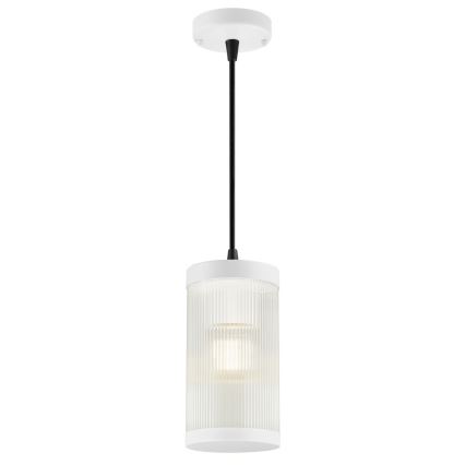 Nordlux - Екстериорен пендел COUPAR 1xE27/25W/230V IP33 бял