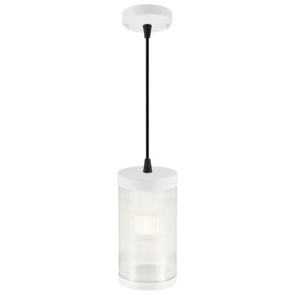 Nordlux - Екстериорен пендел COUPAR 1xE27/25W/230V IP33 бял