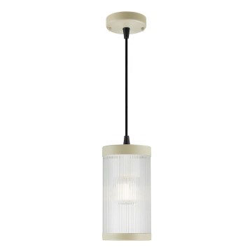 Nordlux - Екстериорен пендел COUPAR 1xE27/25W/230V IP33 кремав