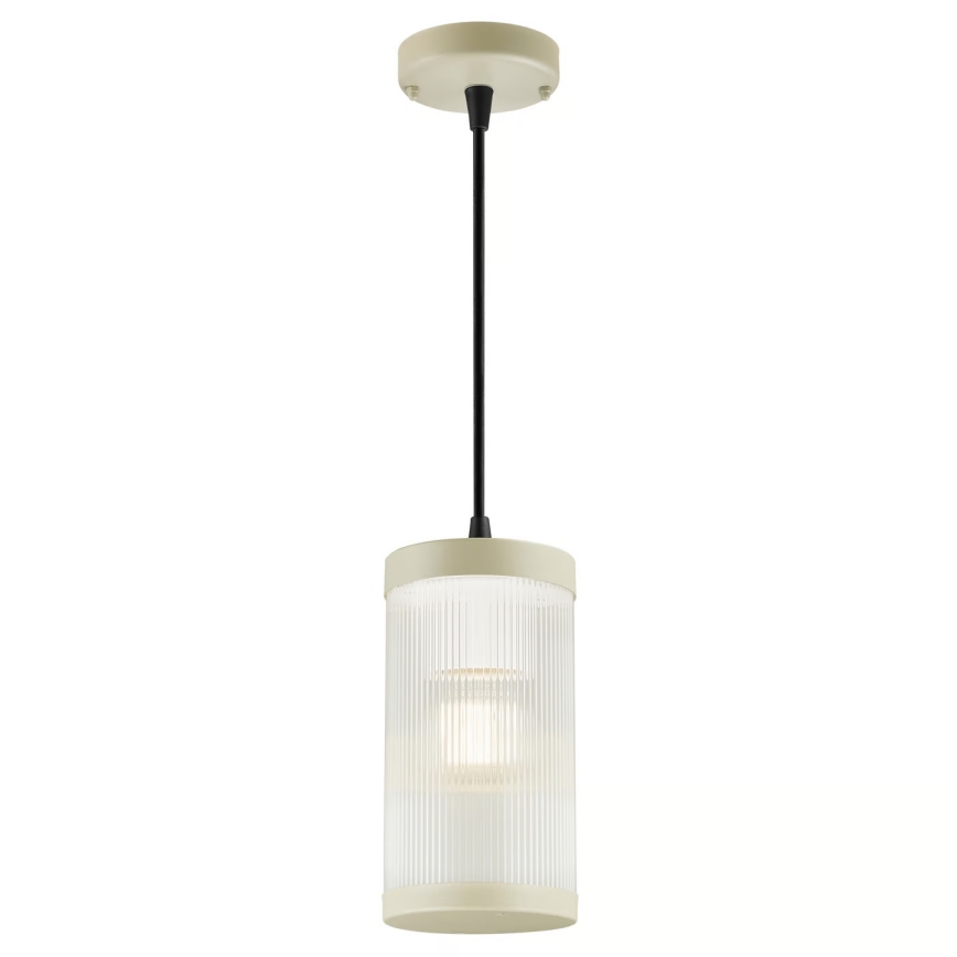 Nordlux - Екстериорен пендел COUPAR 1xE27/25W/230V IP33 кремав