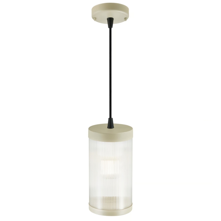 Nordlux - Екстериорен пендел COUPAR 1xE27/25W/230V IP33 кремав