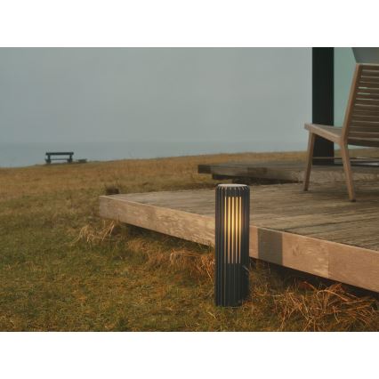 Nordlux - Екстериорна лампа ALUDRA 1xE27/15W/230V IP44 антрацит 45,4 см