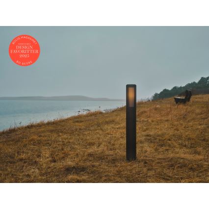 Nordlux - Екстериорна лампа ALUDRA 1xE27/15W/230V IP44 черен 95,4 см