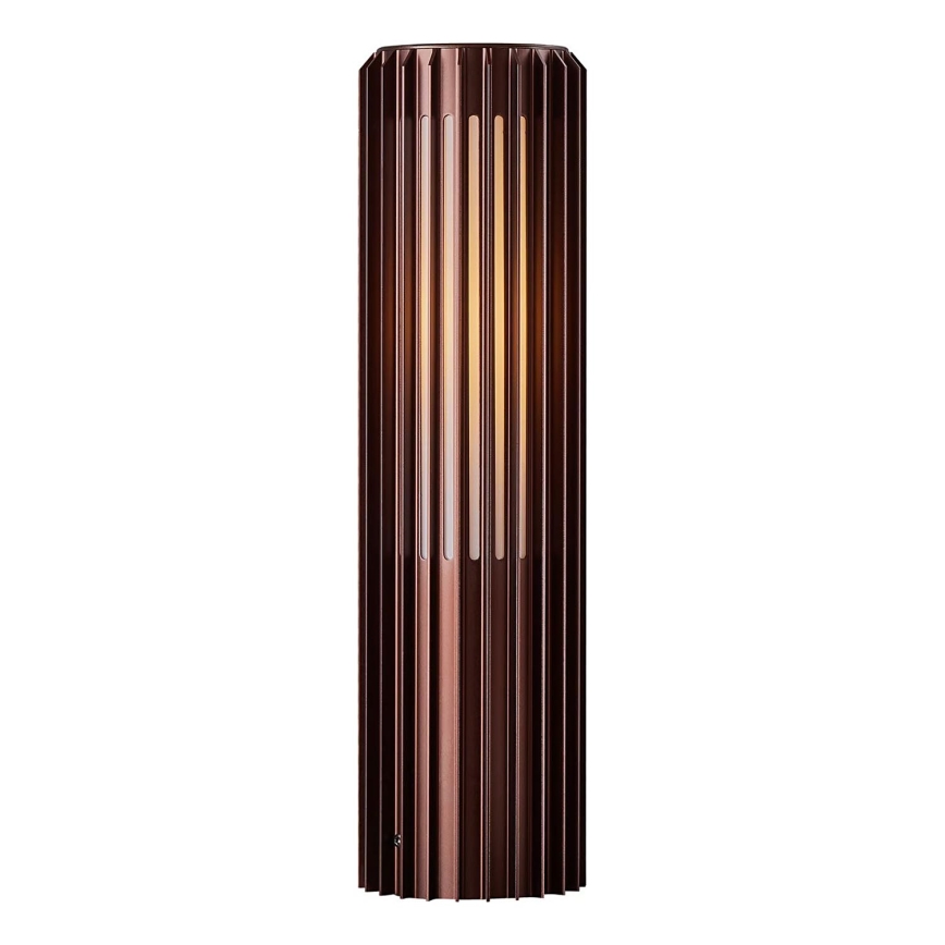 Nordlux - Екстериорна лампа ALUDRA 1xE27/15W/230V IP44 кафяв 45,4 см