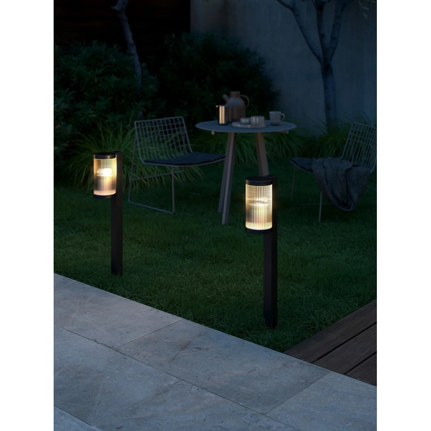 Nordlux - Екстериорна лампа COUPAR 1xE27/25W/230V IP54 черен