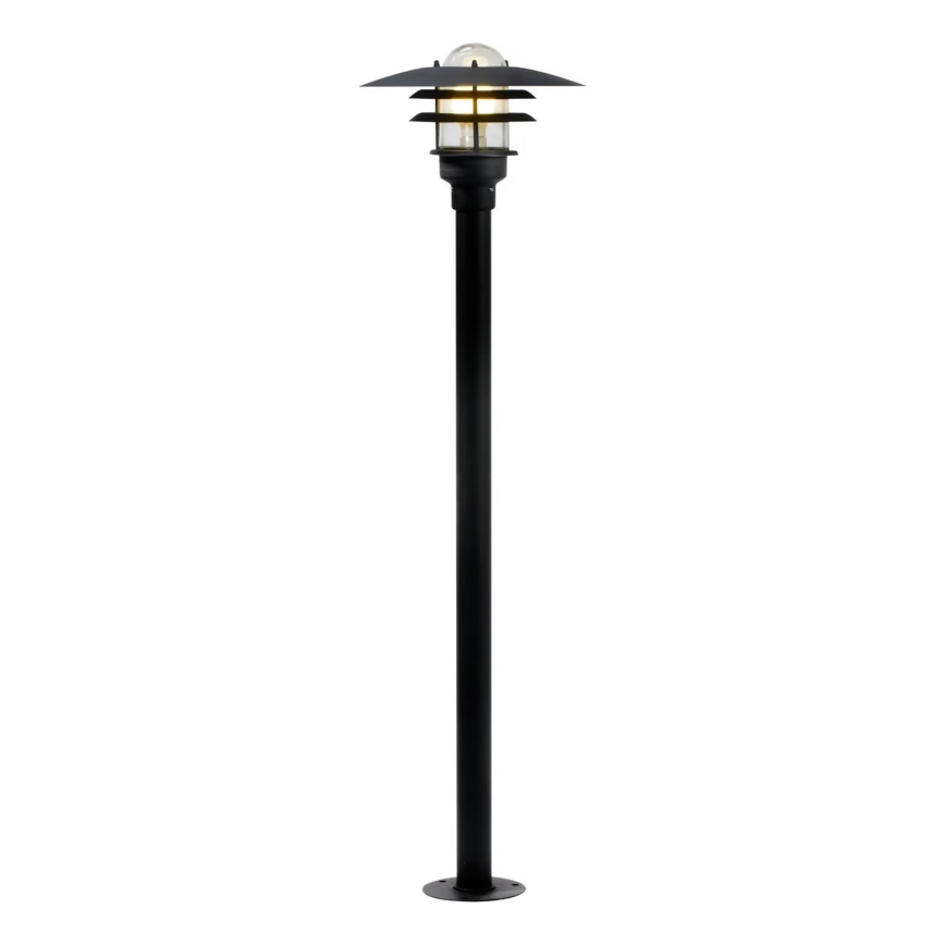 Nordlux - Екстериорна лампа LONSTRUP 1xE27/60W/230V IP44 черен 116 см