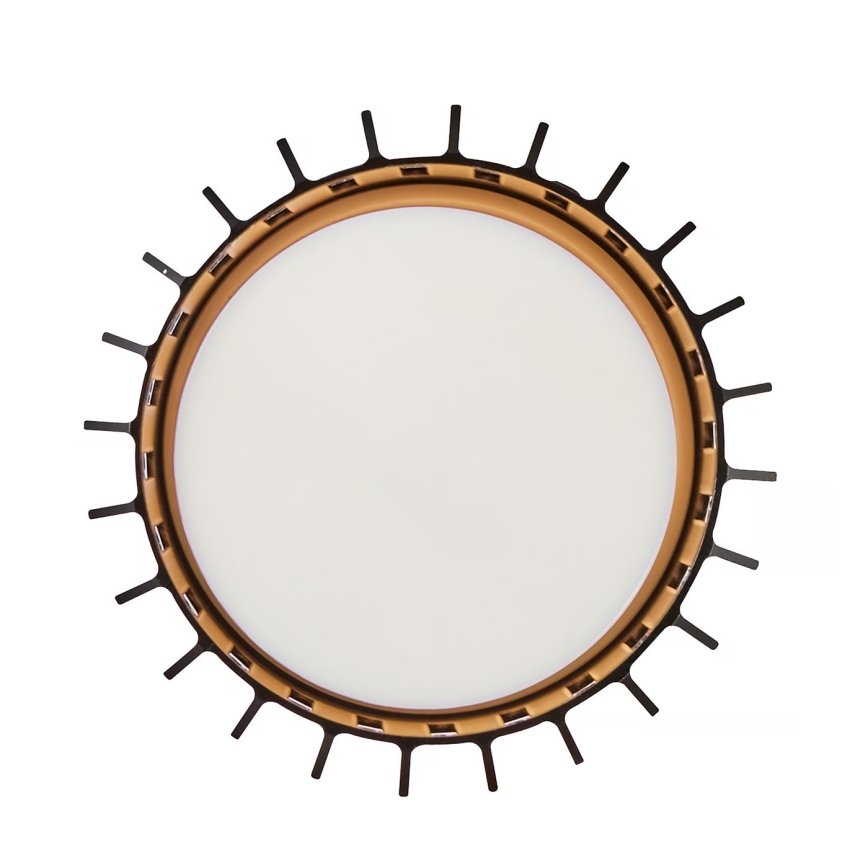 Nordlux - Екстериорна лампа за таван ALUDRA 1xE27/15W/230V Ø 12,4 см черен