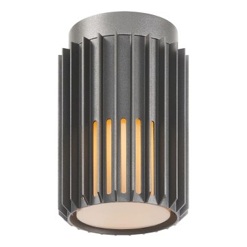 Nordlux - Екстериорна лампа за таван ALUDRA 1xE27/15W/230V Ø 12,4 см антрацит