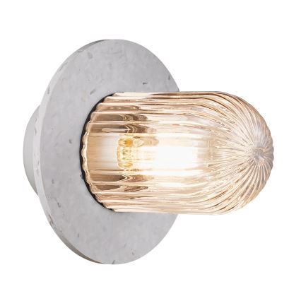 Nordlux - Екстериорна лампа за таван JANUKA 1xE27/60W/230V IP54 бял