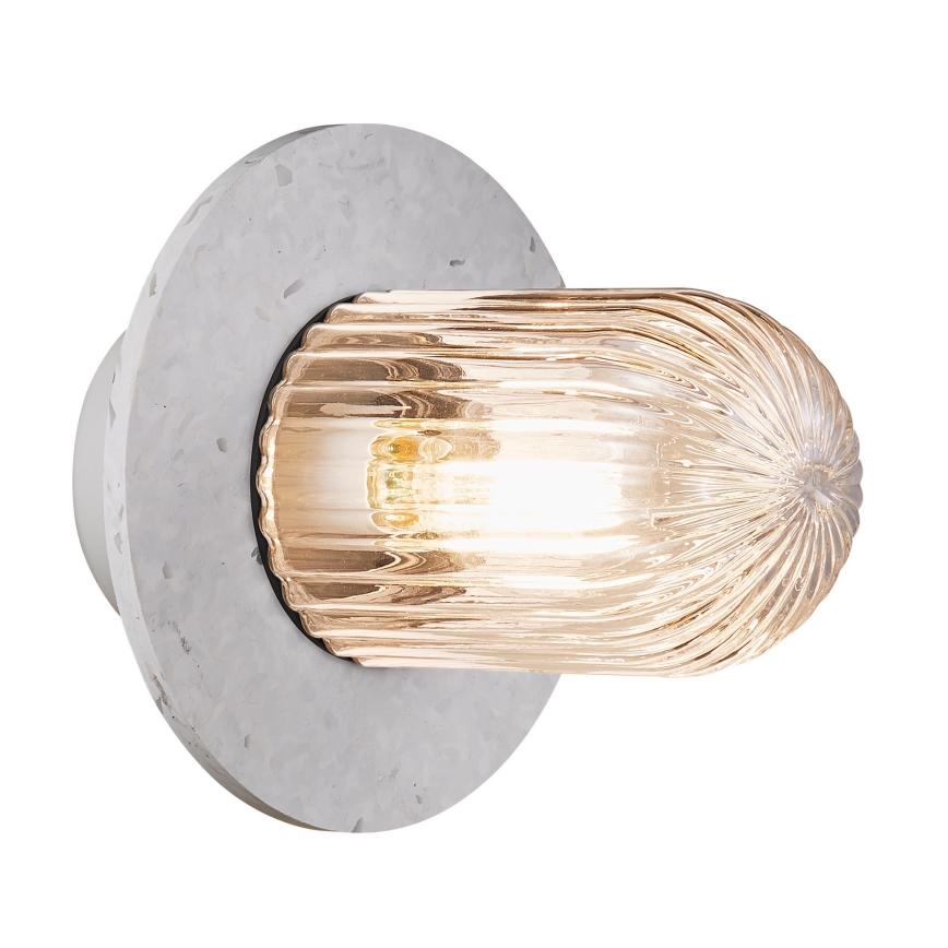 Nordlux - Екстериорна лампа за таван JANUKA 1xE27/60W/230V IP54 бял