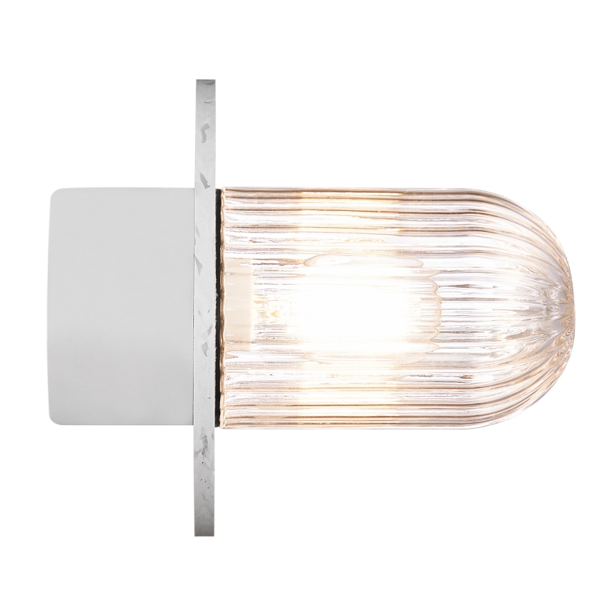 Nordlux - Екстериорна лампа за таван JANUKA 1xE27/60W/230V IP54 бял