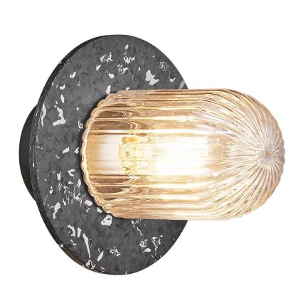 Nordlux - Екстериорна лампа за таван JANUKA 1xE27/60W/230V IP54 черен