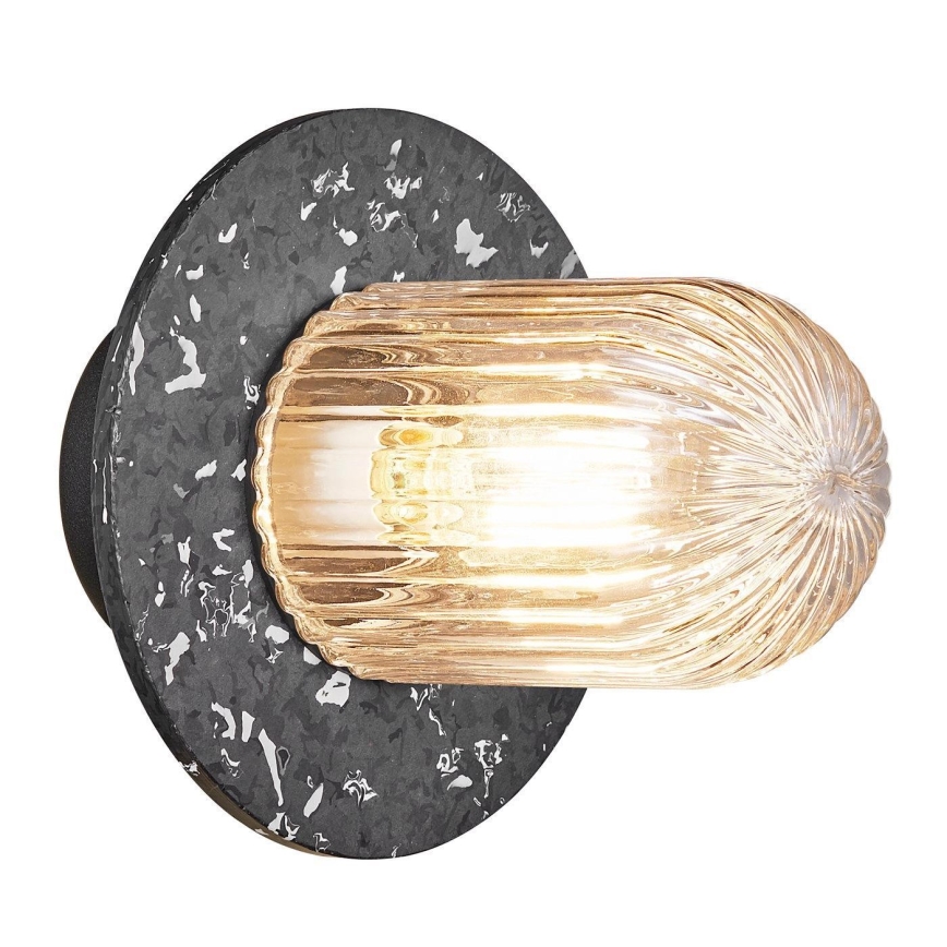 Nordlux - Екстериорна лампа за таван JANUKA 1xE27/60W/230V IP54 черен