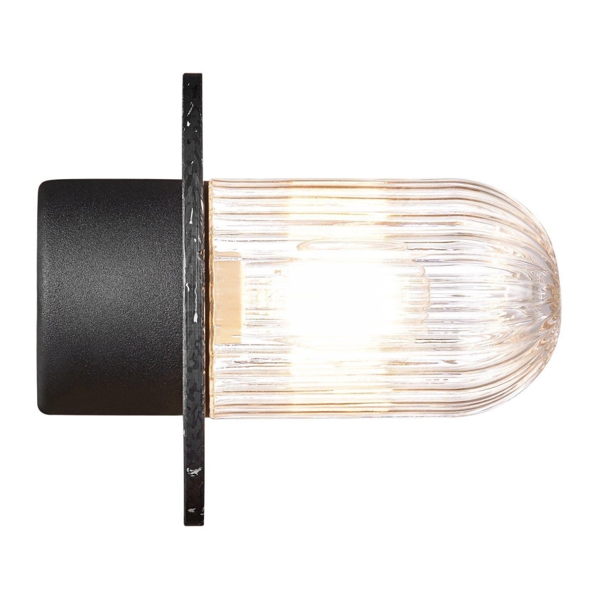 Nordlux - Екстериорна лампа за таван JANUKA 1xE27/60W/230V IP54 черен