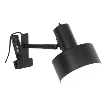 Nordlux - Лампа с щипка MATIS 1xE27/15W/230V черен