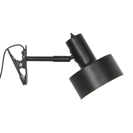Nordlux - Лампа с щипка MATIS 1xE27/15W/230V черен