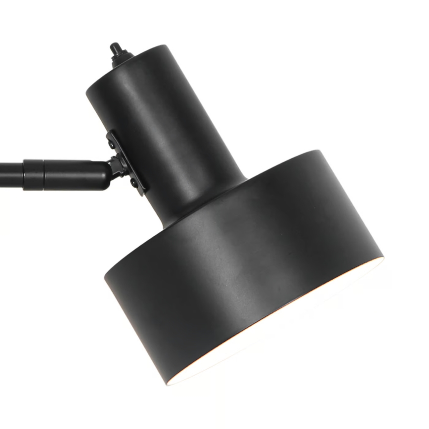 Nordlux - Лампа с щипка MATIS 1xE27/15W/230V черен