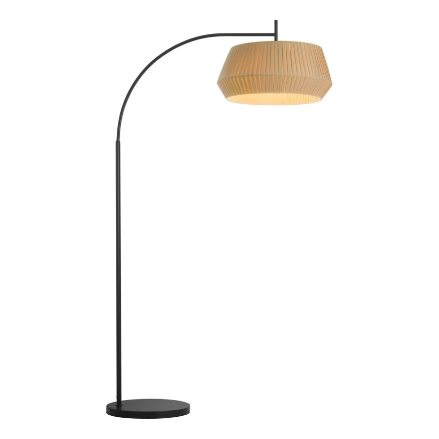 Nordlux - Лампион DICTE 1xE27/60W/230V черен/бежов