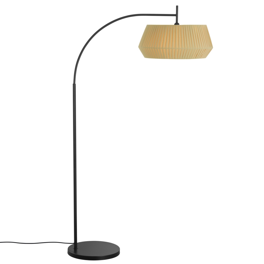 Nordlux - Лампион DICTE 1xE27/60W/230V черен/бежов