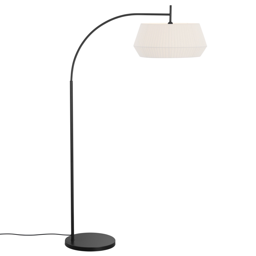Nordlux - Лампион DICTE 1xE27/60W/230V черен/бял