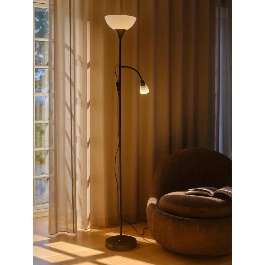 Nordlux - Лампион LAURIA 1xE27/40W/230V + 1xE14/15W