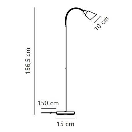 Nordlux - Лампион MOLLI 1xE14/25W/230V