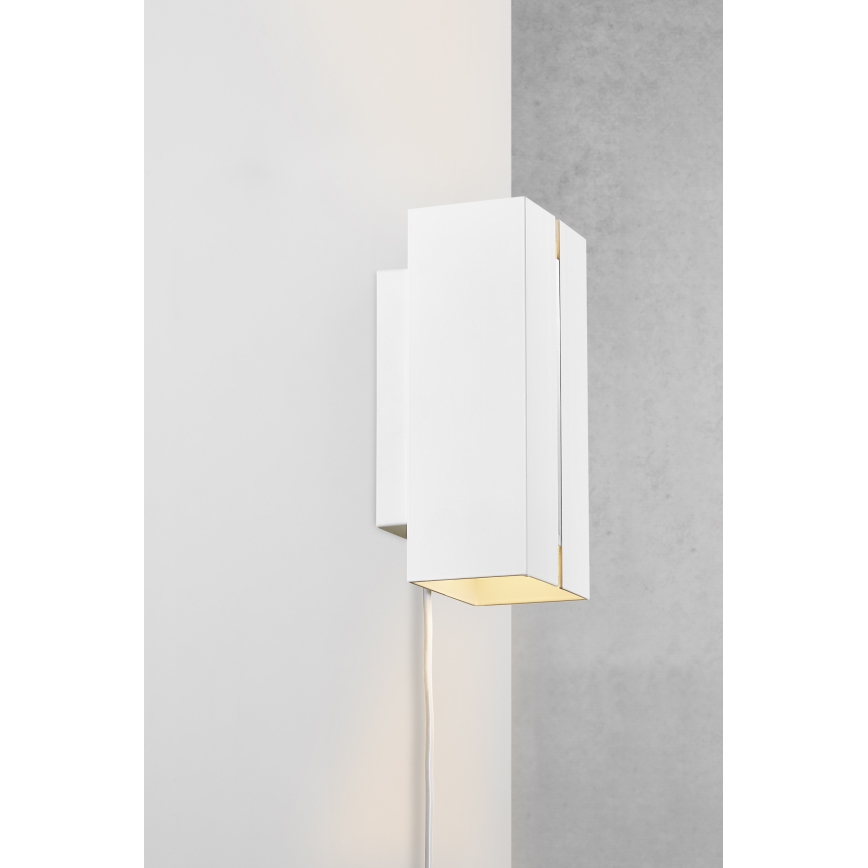 Nordlux - LED Димируем аплик CURTIZ 2xLED/4,5W/230V бял