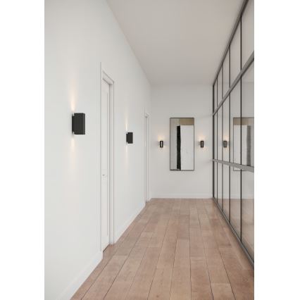 Nordlux - LED Димируем аплик CURTIZ 2xLED/4,5W/230V черен