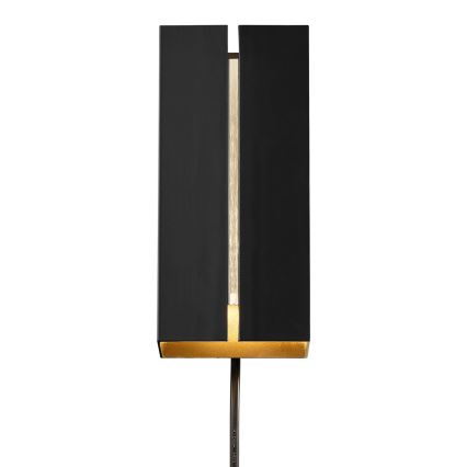 Nordlux - LED Димируем аплик CURTIZ 2xLED/4,5W/230V черен