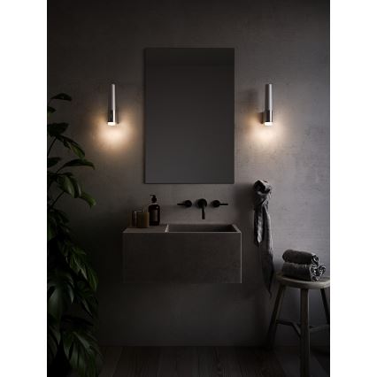 Nordlux - LED Димируем аплик за баня HELVA LED/6,8W/230V IP44 CRI 90 лъскав хром