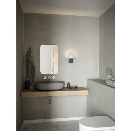 Nordlux - LED Димируем аплик за баня HESTER LED/9,5W/230V IP44 черен