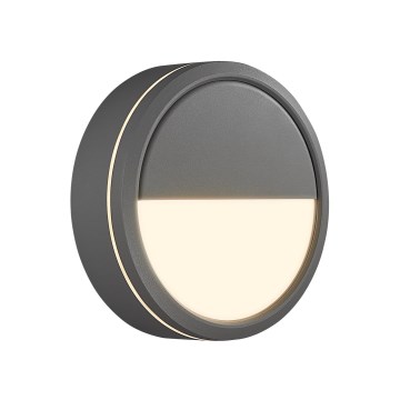 Nordlux - LED Димируем екстериорен аплик AVA SMART LED/9,5W/230V 2700K IP54 сив