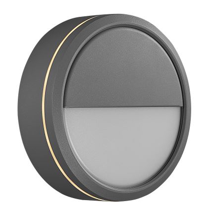 Nordlux - LED Димируем екстериорен аплик AVA SMART LED/9,5W/230V 2700K IP54 сив