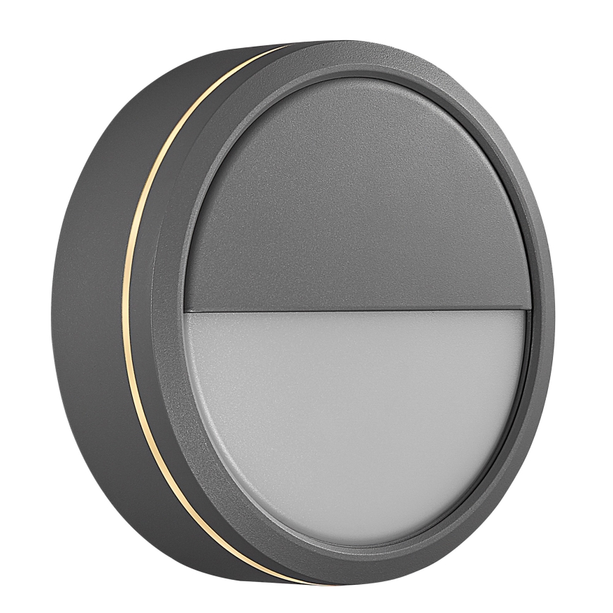 Nordlux - LED Димируем екстериорен аплик AVA SMART LED/9,5W/230V 2700K IP54 сив